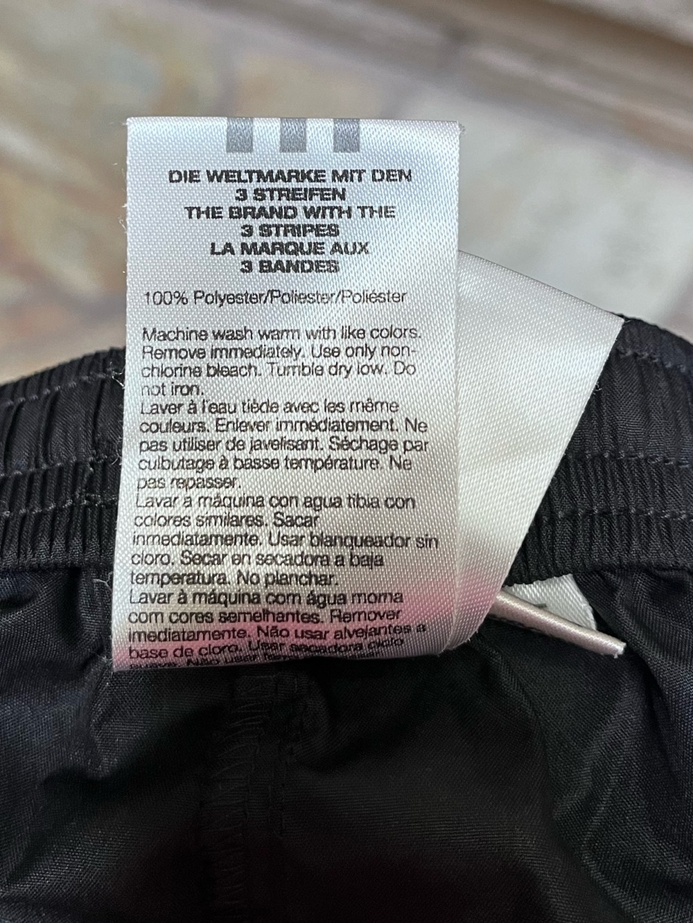Adidas Y2K 06 vintage Women's Black Athletic Shorts with Purple Trim small - Picture 5 of 6